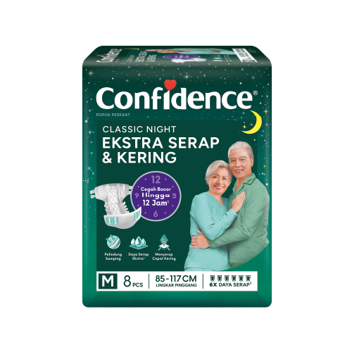 Confidence Classic Night Ekstra Serap & Kering